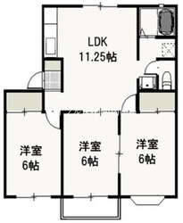 岡山駅 バス23分  浜野入口下車：停歩9分 2階の物件間取画像